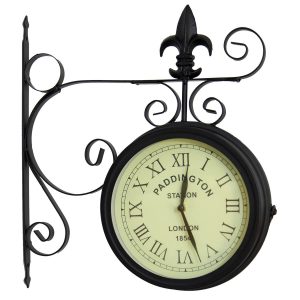 steel Wall Clock